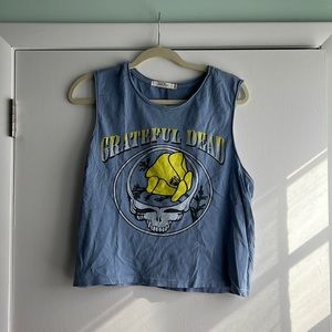 Junk Food Grateful Dead crop top size medium